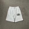 Corteiz Streetwear Short Pants Men Women Alcatraz Ship Print Loose Fit Cotton Shorts