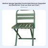 Foldable Camp Stool Portable X-Shaped Frame Camp Chair Foldable Sturdyduty For Outingers
