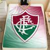 Fluminense Football Club Flanelldecke mit Aufdruck, Hohe Qualität, Bequem für alle Jahreszeiten, Heimdekoration, Wärme und Komfort