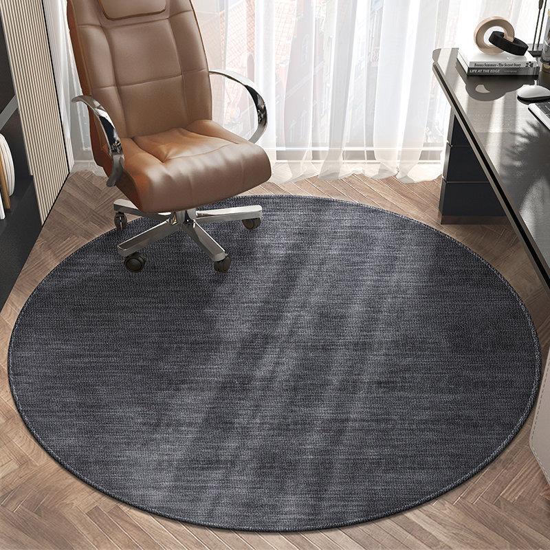Round Rugs Swivel Chair Floor Mat Round Carpets for Living Room Decoration Home Bedroom Decor Carpet Sofa Coffee Tables Area Rug