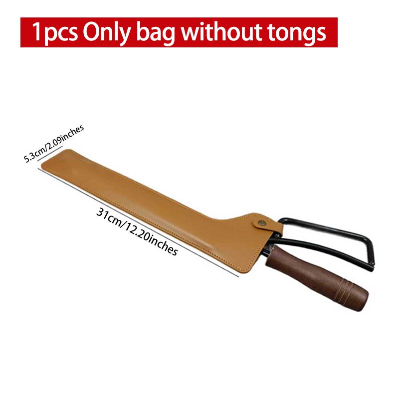 Charcoal Tongs Stainless Steel Fire Tongs BBQ Clip Grabbing Tool Barbecue Carbon Clip Kitchen Tools