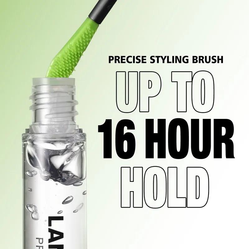 Eyebrow Styling Liquid Waterproof Transparent Eyebrow Eyelash Fixed Gel With Brush Comb Long Lasting Eyebrow Shaping Styling Gel