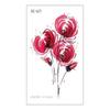 Waterproof Long-lasting Cute Peacock Feather Temporary Tattoo Stickers for Women