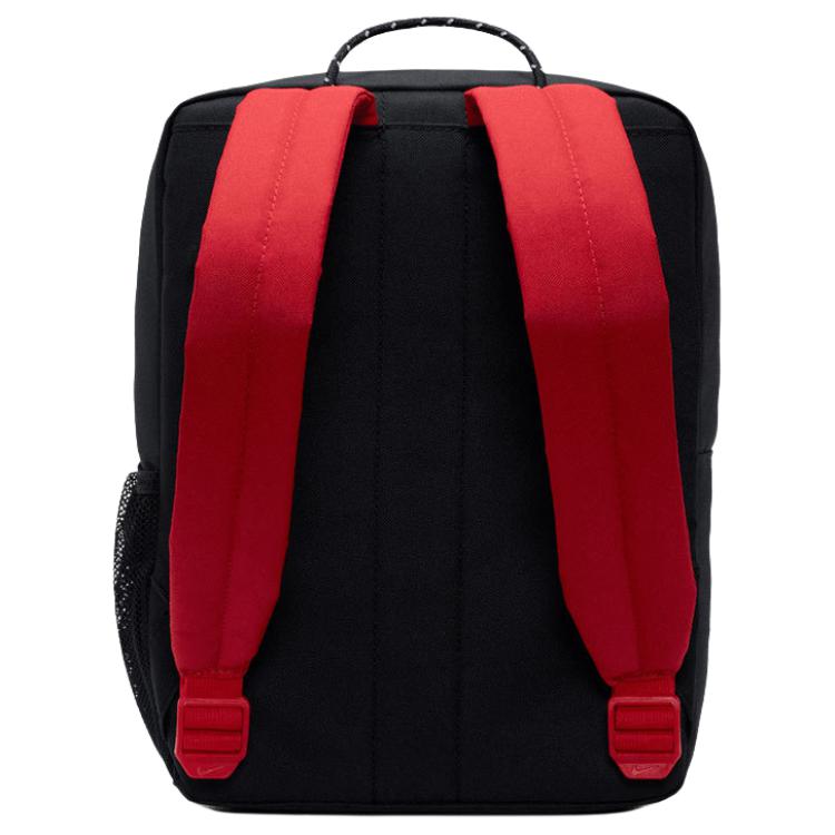 New Nike Sports Minimalist Style Backpack Unisex Black & Red HM9973-010