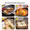 3500W Windproof Camping Gas Stove Foldable Portable Outdoor Burner With Piezo Ignition Lightweight Backpacking Stove For Hiking