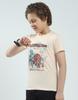 Boy's Regular Fit Printed T-Shirt | Half Sleeve | Round Neck | Casual Wear T Shirt for Boy's