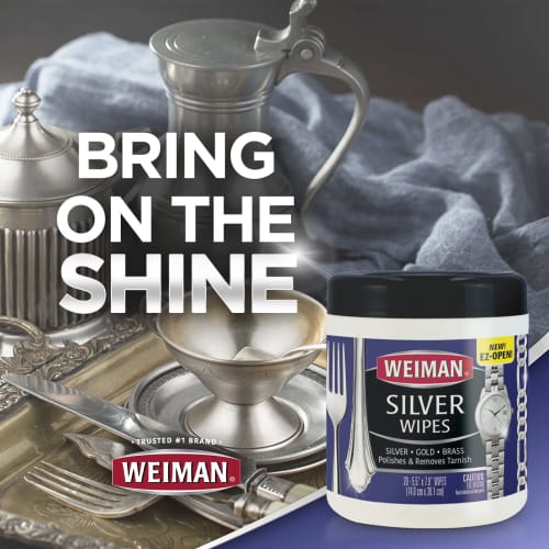 Weiman Silver Wipes, 20 Count by Weiman