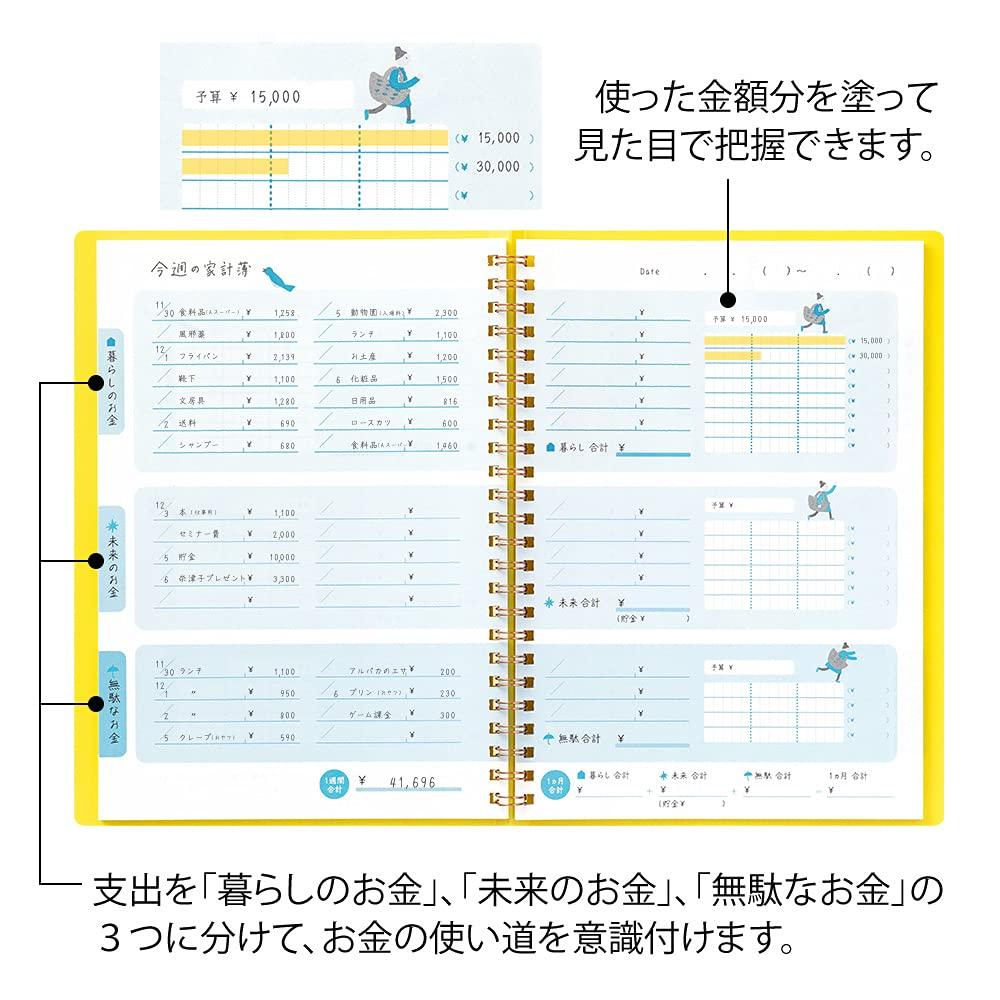 Midori Record Book HF A5 Money 26890006