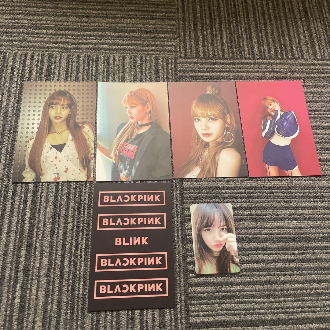 

[USED] [Official] BLACKPINK Lisa Korean FC Trading Card Postcard