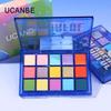 UCANBE 15 Shades Eyeshadow Palette Shimmer Glitter Matte Matellic Eye Shadow Makeup Palette