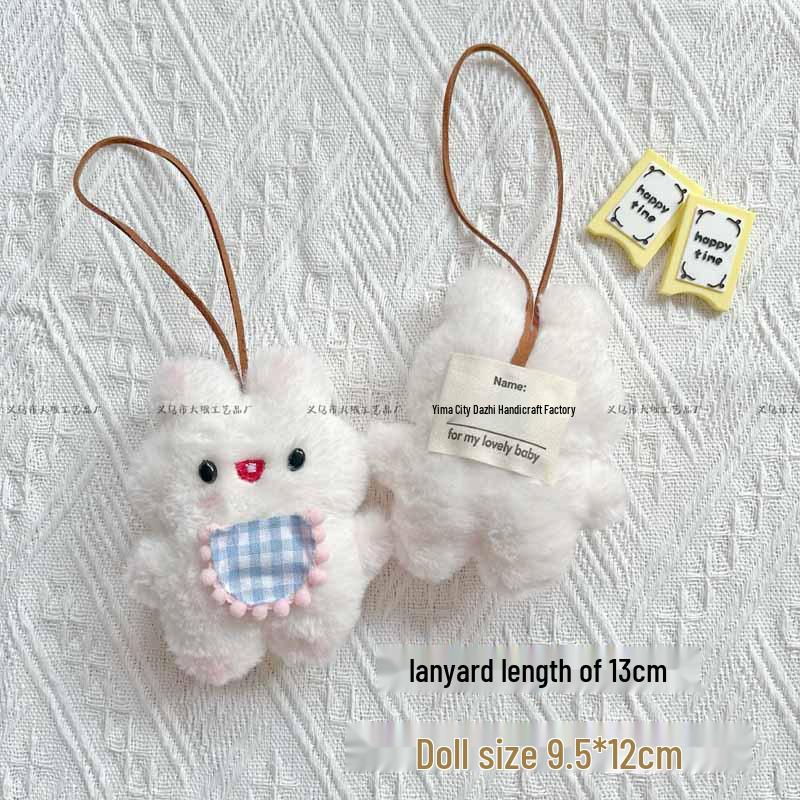

Очаровательный плюшевый кулон в виде кролика: Дизайн нагрудника-румян для подарка или украшения Bib Rabbit Pendant (No Squeak)