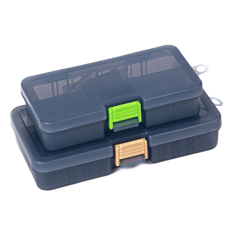 Fishing Tackle Box Waterproof Fishing Baits Organizers Protective Box Fishing Storage Lure Box with Adjustable Dividers