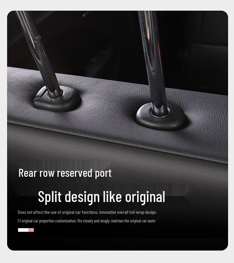 Leapmotor T03 Full Leather Car Seat Cover - All-Season, Universal Fit