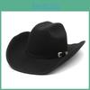 Classic Western Hat With Large Brim For Sun Protection And Stylish Summer Wear