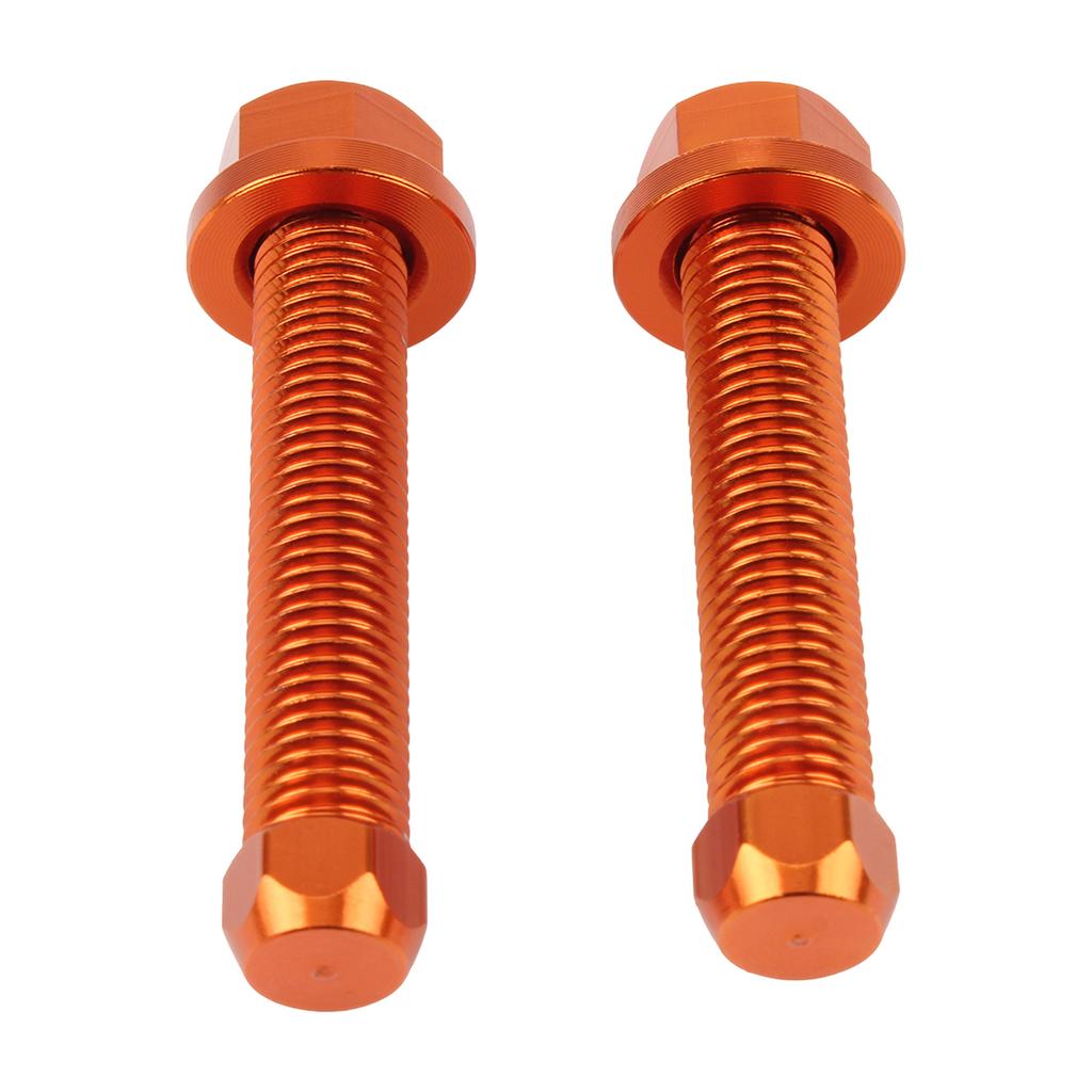 Motorcycle CNC Chain Adjuster Rear Axle Blocks Bolt Nuts For KTM XC XCF XCW SX SXF EXC EXCF TPi Six Days 125 150 250 300 350 450