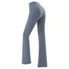 Fleece Yoga Pants Women's Warm Hair Pulling High Waist Hip Lifting Tight Flared Sweatpants Running Outside Fitness Pants Autumn and Winter