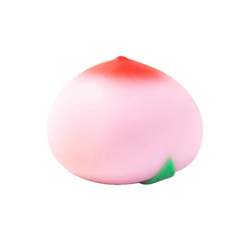 Creative Decompression Peach Decompression Artifact Peach Pinch Music Boys and Girls Vent Ball Slow Rebound Toy Gift