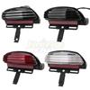 Motorcycle Lights Tri-Bar Rear Fender Lamp LED Brake Tail Light Bracket Mount Accessories For Harley Dyna Fat Bob Softail 06-15