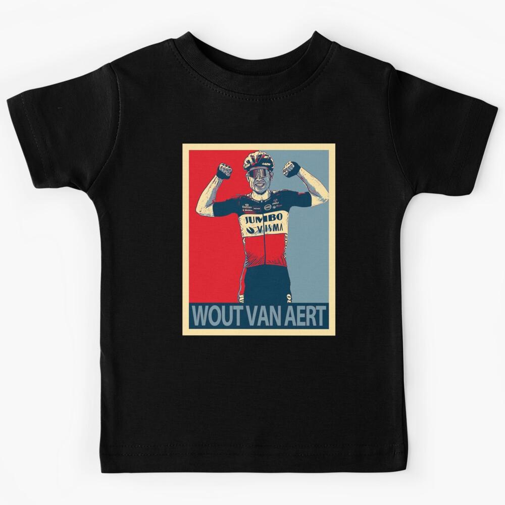 wout van aert champion 2022 design Kids T-Shirt 110