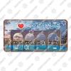 National Tourist City Plaques Metal Plate London Hawaii Venice Retro Metal Tin Signs Wall Decor Garage Car Club Living Room Home