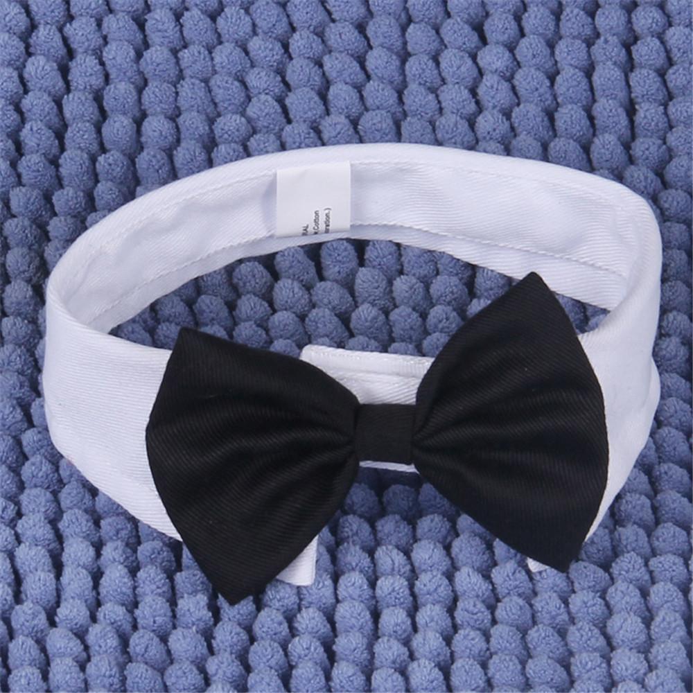 

Adjustable Suit Puppy Cat Kitten Dog Bow Tie Cat Tuxedo Collar Pet Formal Tuxedo Necktie Bows S чорний