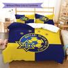 Maccabi Tel Aviv F.C Pattern Bedding,Quilt Set Quilt Cover Pillowcase Home Birthday Gift(1 * duvet cover + 2 * pillowcase, without core)