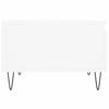 White Coffee Table 55 X 55 X 36.5 Cm Particleboard