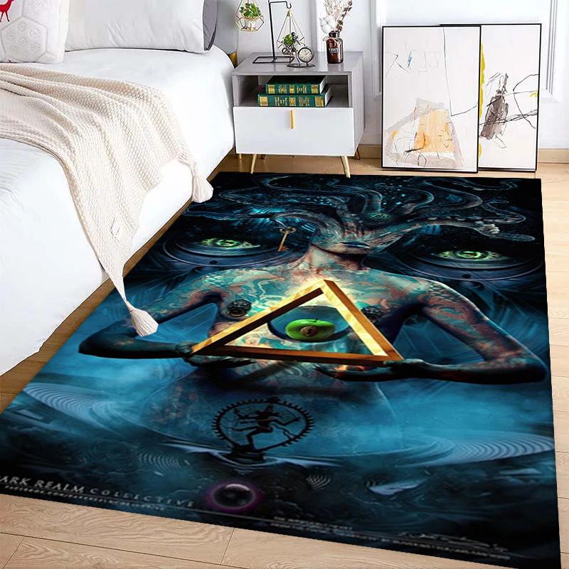 Esoteric Symbols Cosmic Harmony carpet Doormat Home Decor Protective pad Christmas gifts Fashion