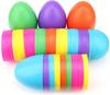 6Pcs Jumbo Easter Eggs Giant Fillable Easter Eggs Colorful Candy Box Easter Party Decoration Children Gift Toy Birthday Supplies