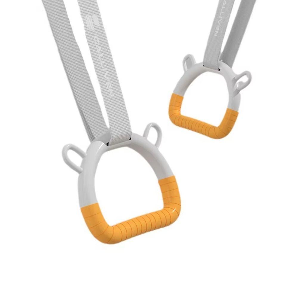 Halkfri pull-up-stång Hållbar Träningsring för Fitness Gymnastikringar Gymnastikutrustning