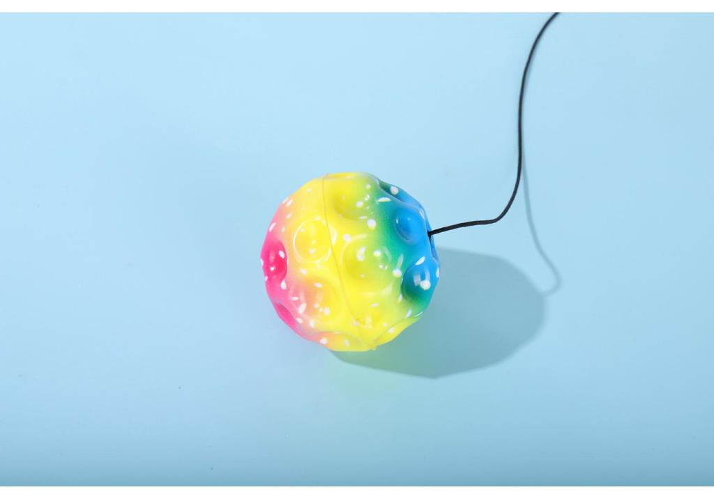 Moonstone Rebound Wrist Ball - Elastic PU Band for Outdoor Sports and Stress Relief
