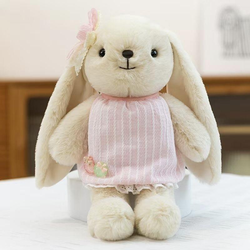 Jucărie de pluș Annie Iepuraș Kawaii Adorabil Pufoasă Animal de pluș Iepuraș Pernă de îmbrățișat
