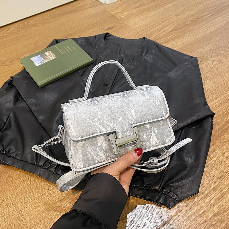 Beliebte Nischentaschen Neue Damentaschen Vielseitige Umhängetaschen Modisches Muster Kleine quadratische Taschen