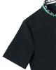 MEASPHERA Men Slim-Fit High Neck T-Shirt Black