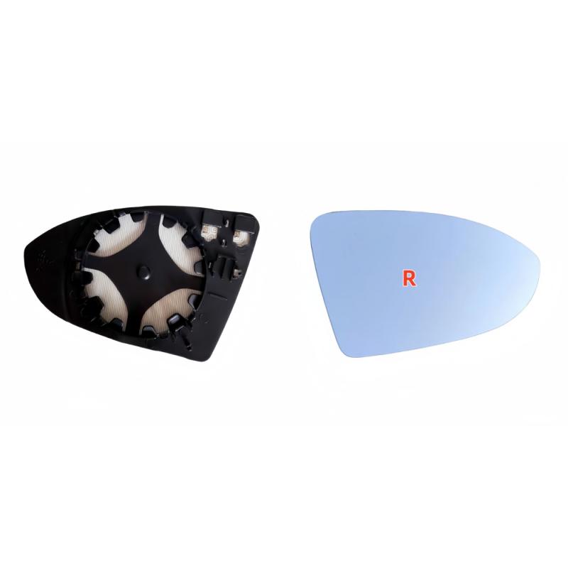 For Volkswagen VW Golf 7 MK7 / MK7.5 GTI GTD 2012- Touran 5T Replacement Car Heated Clear Rear View Side Mirror Glass part