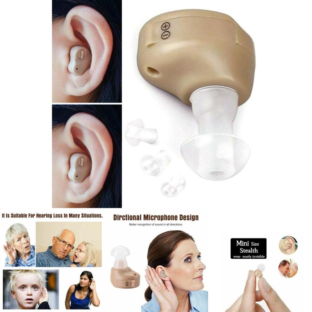 Invisible Mini In Ear Digital Hearing Aid Amplifier For Clear And Loud Sound