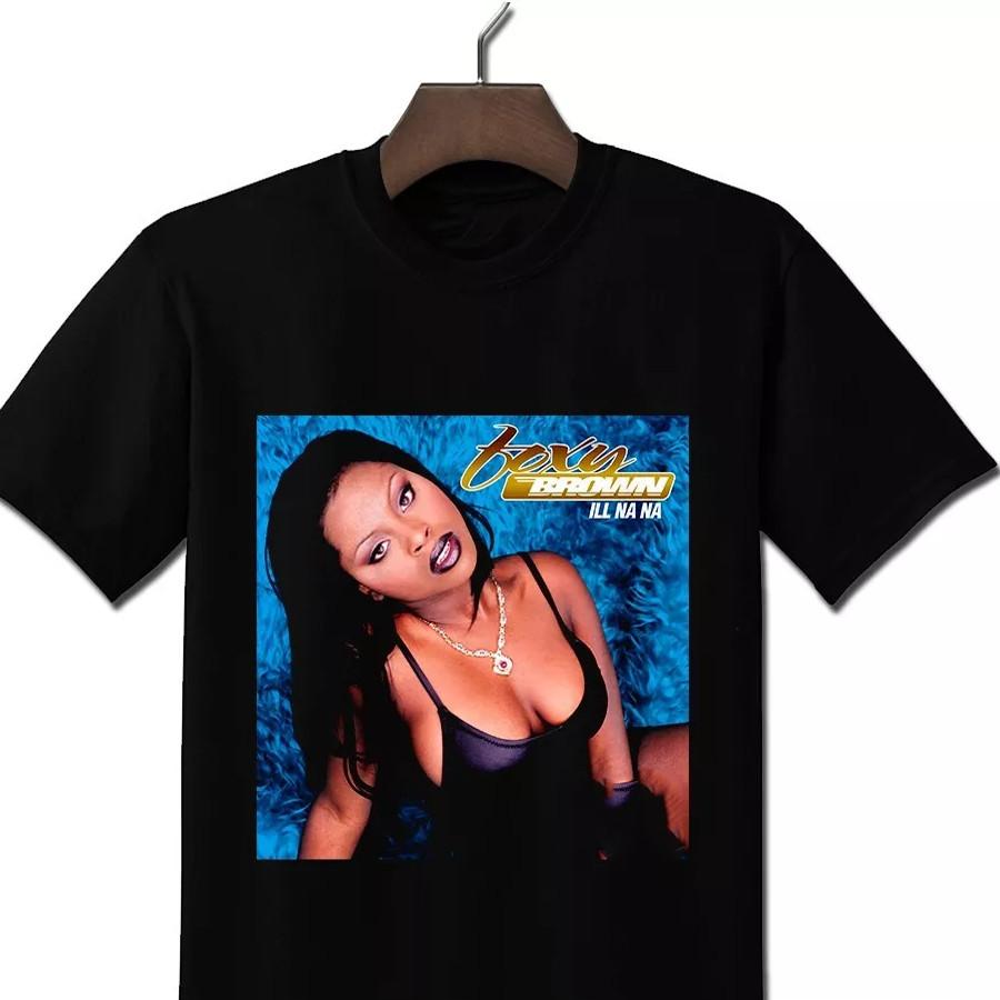 

Foxy Brown rapper black T-shirt Unisex All sizes S to 45XL 1F1523 Unisex T-Shirt XXXL
