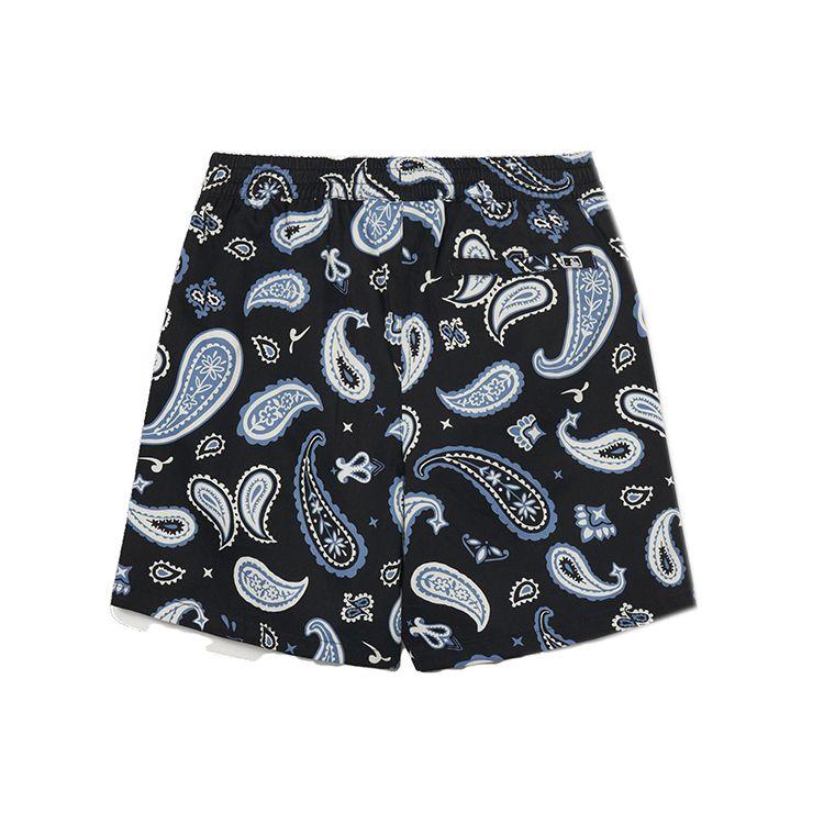 MLB New York Yankees Printed Elastic Waist Straight Leg Casual Shorts Women shorts 3ASMI0133-50BKS