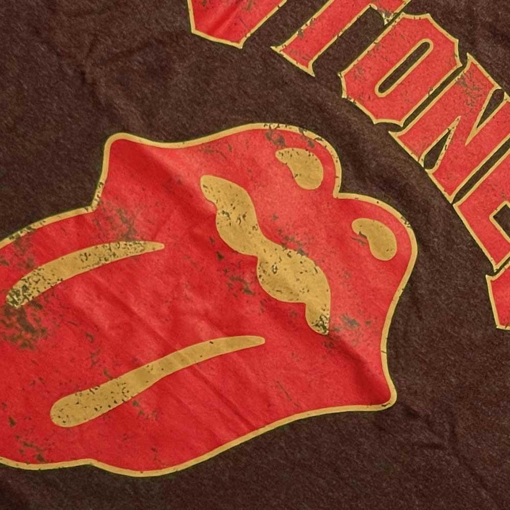 The Rolling Stones Unisex Adult Gothic Text T-Shirt