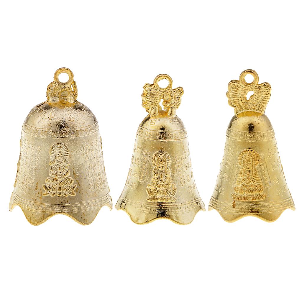 Decorative Vintage Wind Chime Hanging Metal Ornament Fortune Mascot for Office Living Room Wall Decor