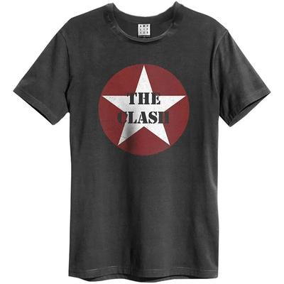 The Clash Star Logo Vintage Tee , Short Sleeve Cotton T-shirt, Size S To 5XL Unisex T-Shirt