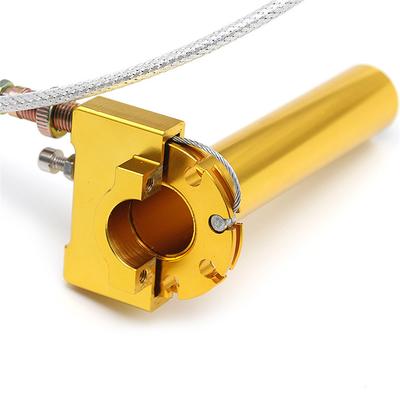 CNC Throttle Turn Grip Quick Twister+Cable For Motorcycle Scooter 22mm Handlebar