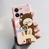 For vivo Y35 4G Protective Case For vivo Y35 4G Fashion Cartoon Phone Cases For vivo Y35 4G Beautiful Painting Back Cover Coque