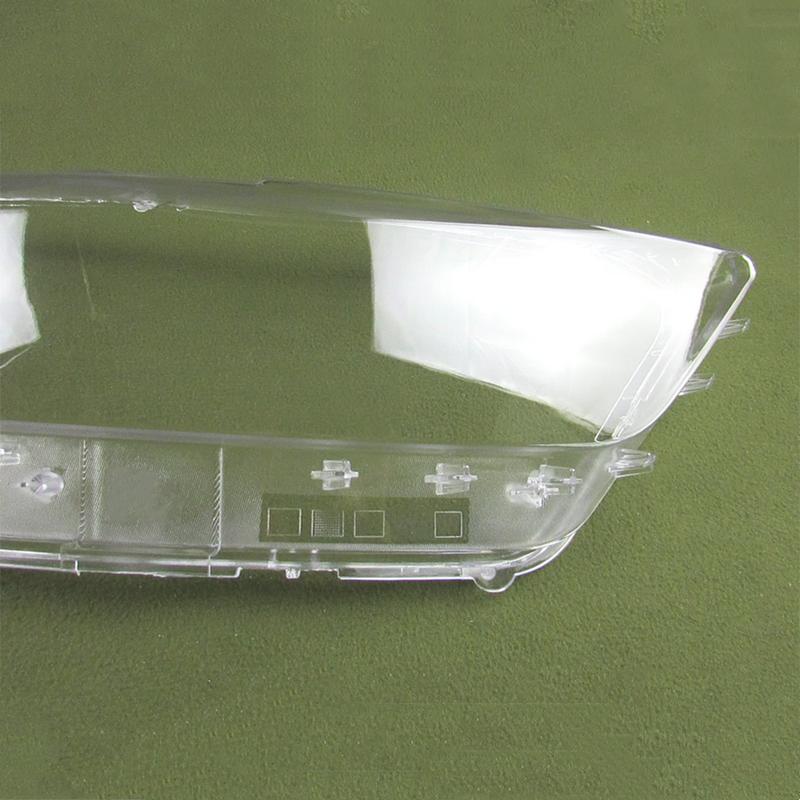 For Ford Mustang 2014 2015 2016 2017 Front Headlamp Cover Lamp Shade Headlight Shell Lens Plexiglass Replace Original Lampshade