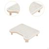Step Cat Litter Mat Easy Cleaning Lightweight Sturdy Indoor Pedal Stool Elevated Catcher Double