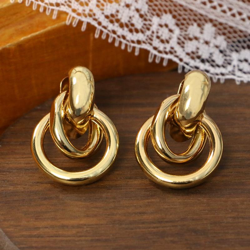 New Fashion Trend Unique Design Elegant Delicate Zircon Water Drop Earrings Women Jewelry Party Premium Gift Wholesale