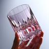 Japanese Edo Kiriko Crystal Whiskey Glass Hand-Cut Faceted Tumbler 200-300ml Luxury Gift Boxed Barware