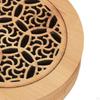 Wood Aroma Burner Box Censer for Home And Hotel Fragrance Diffuser with Lid