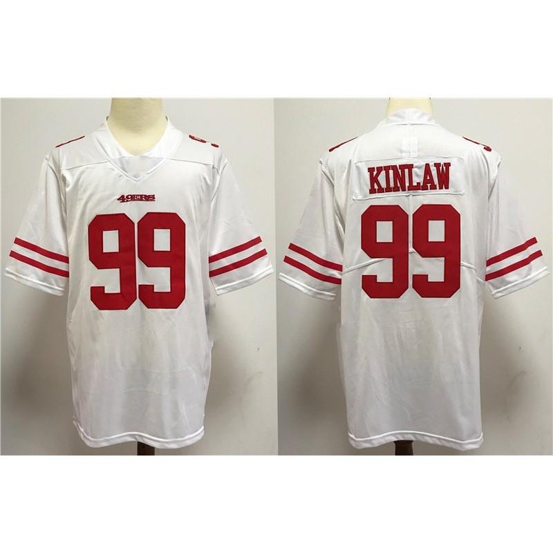 Mens San Francisco 49ers NFL Football Jersey Premium Embroidered Team Sport Shirt Fans Game Day Wear