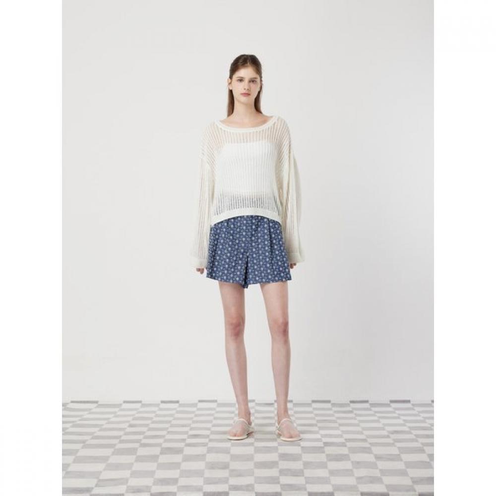 Cc Collect Crochet Crop Pullover C252ksk040 blacks/FREE